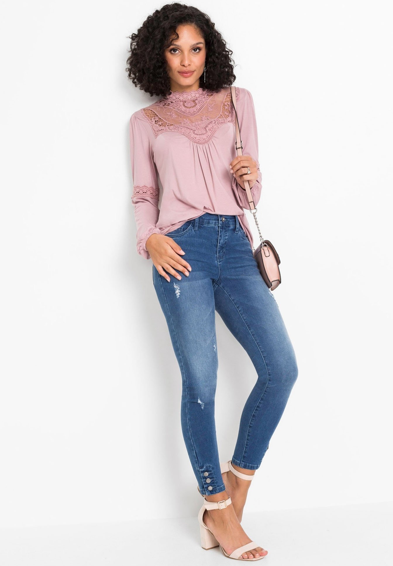 bonprix Jeans Skinny Fit - blau/blu denim - Zalando.it