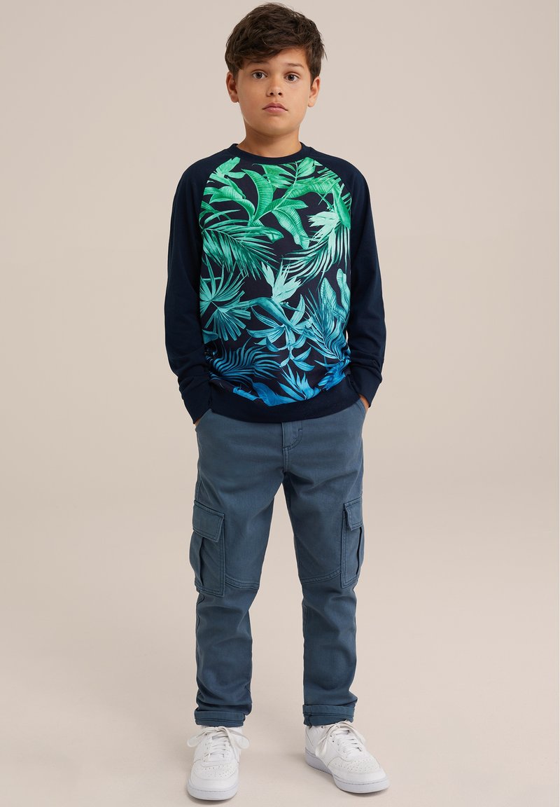WE Fashion - BLUE RIDGE - Sudadera - blue, Ampliar
