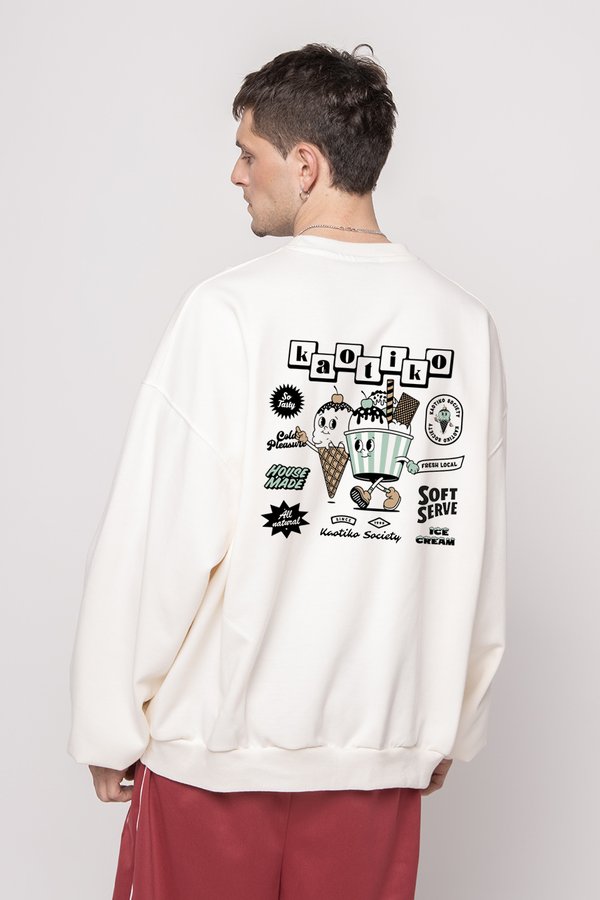CREW ICE CREAM UNISEX - Sweatshirt