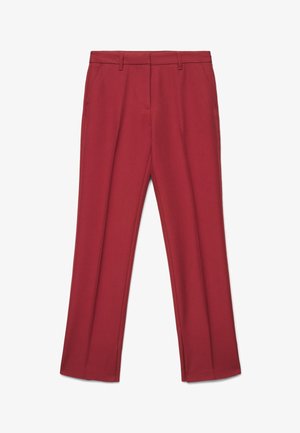 Calliope, PANTALONE LUNGO TINTA UNITA - Stoffhose - mattone