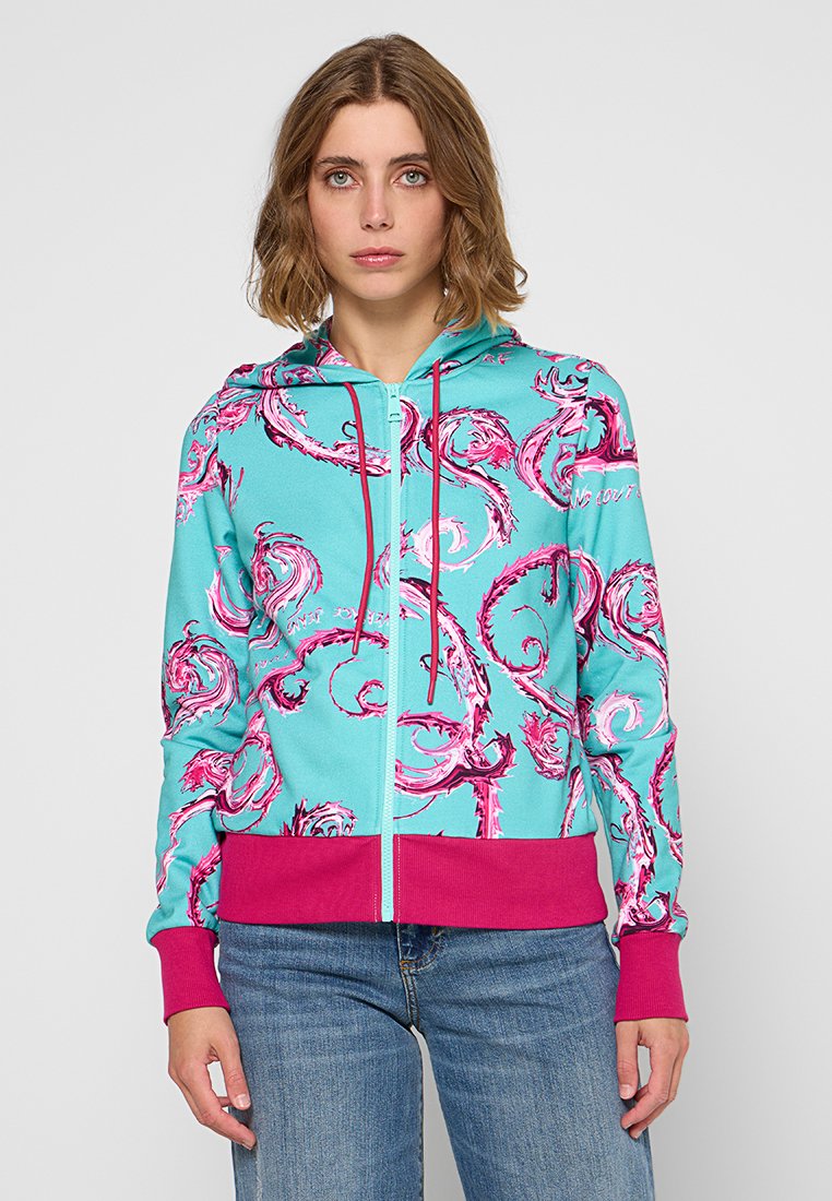 Versace Jeans Couture Sweater met rits meerkleurig Versace Jeans Couture Sweater met rits meerkleurig