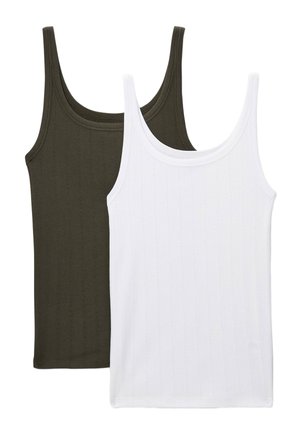 POINTELLE CONTENANT 2PACK - Débardeur - commando