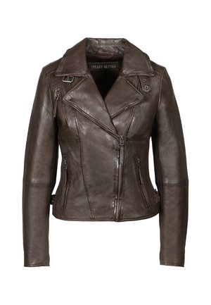 Freaky Nation, FREAKY NATION SHORTJACKET BIKER PRINCESS SA - Blazer - choco brown