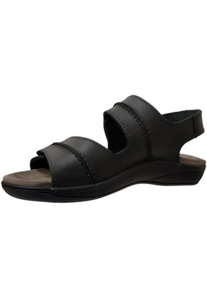 SAGUN  - Riemensandalette - noir