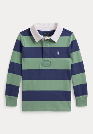 Polo Ralph Lauren, THE ICONIC RUGBY SHIRT 7-14Y - Langarmshirt - faded mint/old royal