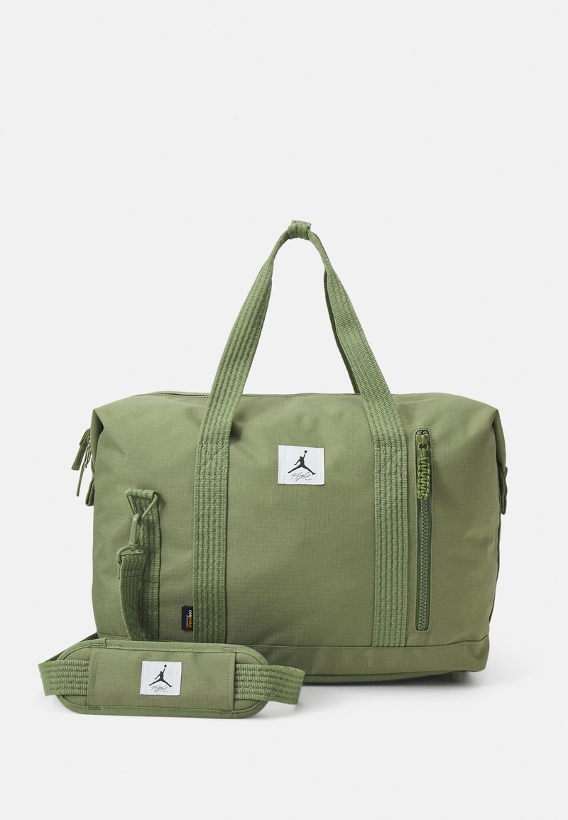 Jordan JAM FLIGHT DUFFLE Bolsa de deporte sky light olive/verde oliva Zalando.es
