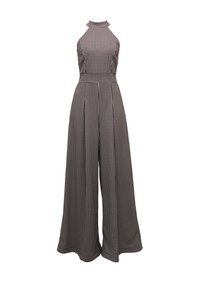 ANNA HIGH NECK JUMPSUIT​ - Combinaison - black/ white