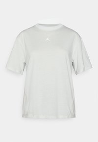 DIAMOND - Bluză sport - light silver-coloured/white