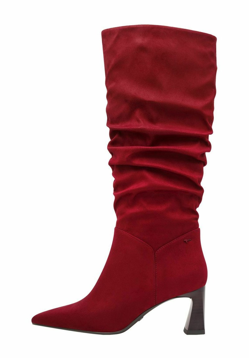 Tamaris Vysoká obuv - red