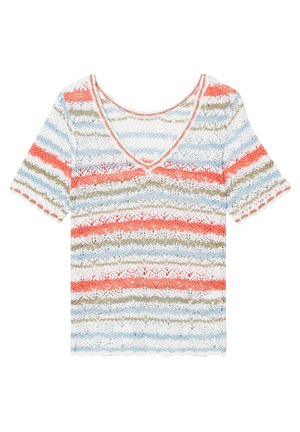 BONOBO Jeans MIT KURZEN ÄRMELN - T-shirt print - violet clair