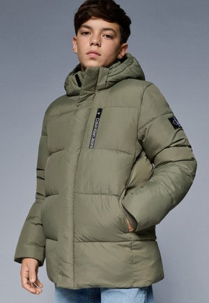 Calvin Klein Jeans ESSENTIAL PUFFER JACKET UNISEX - Zimska jakna - dusty olive