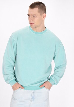 Sweatshirt - turquoise
