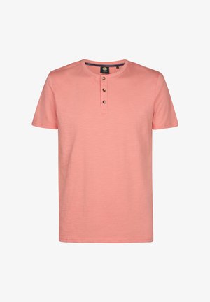 Petrol Industries, MEN T-SHIRT SS - Basic T-shirt - light coral