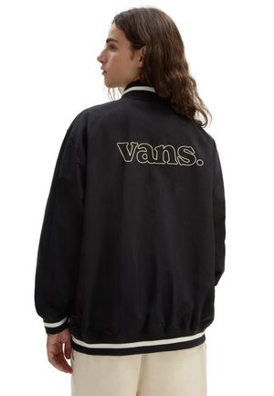 MOORE VARSITY  - Giubbotto Bomber - black