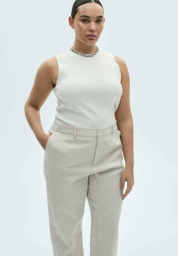 BORELI - Trousers - sand2