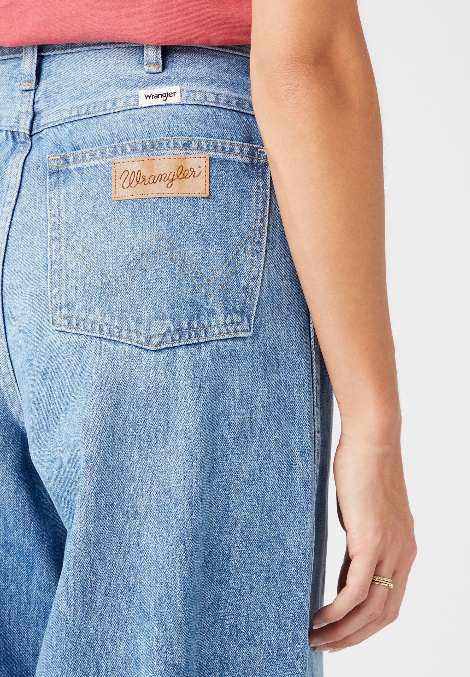 Wrangler Flared Jeans - blue earth/Blauw denim/bluedenim - Zalando.nl