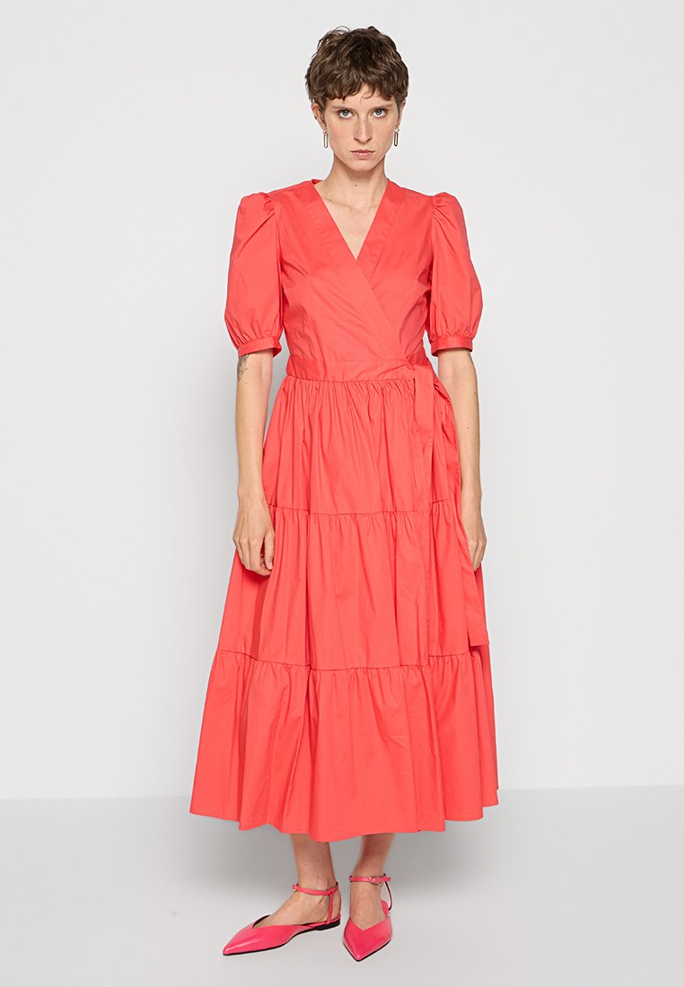 TWINSET Maxi-jurk koraalrood TWINSET Maxi-jurk koraalrood