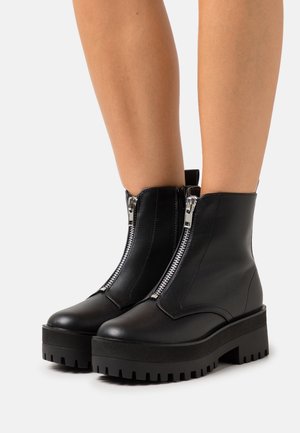 Even&Odd Wide Fit Bottines - black