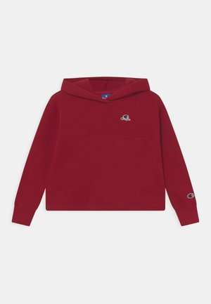 LOGO HOODED - Sweatshirt - bordeaux