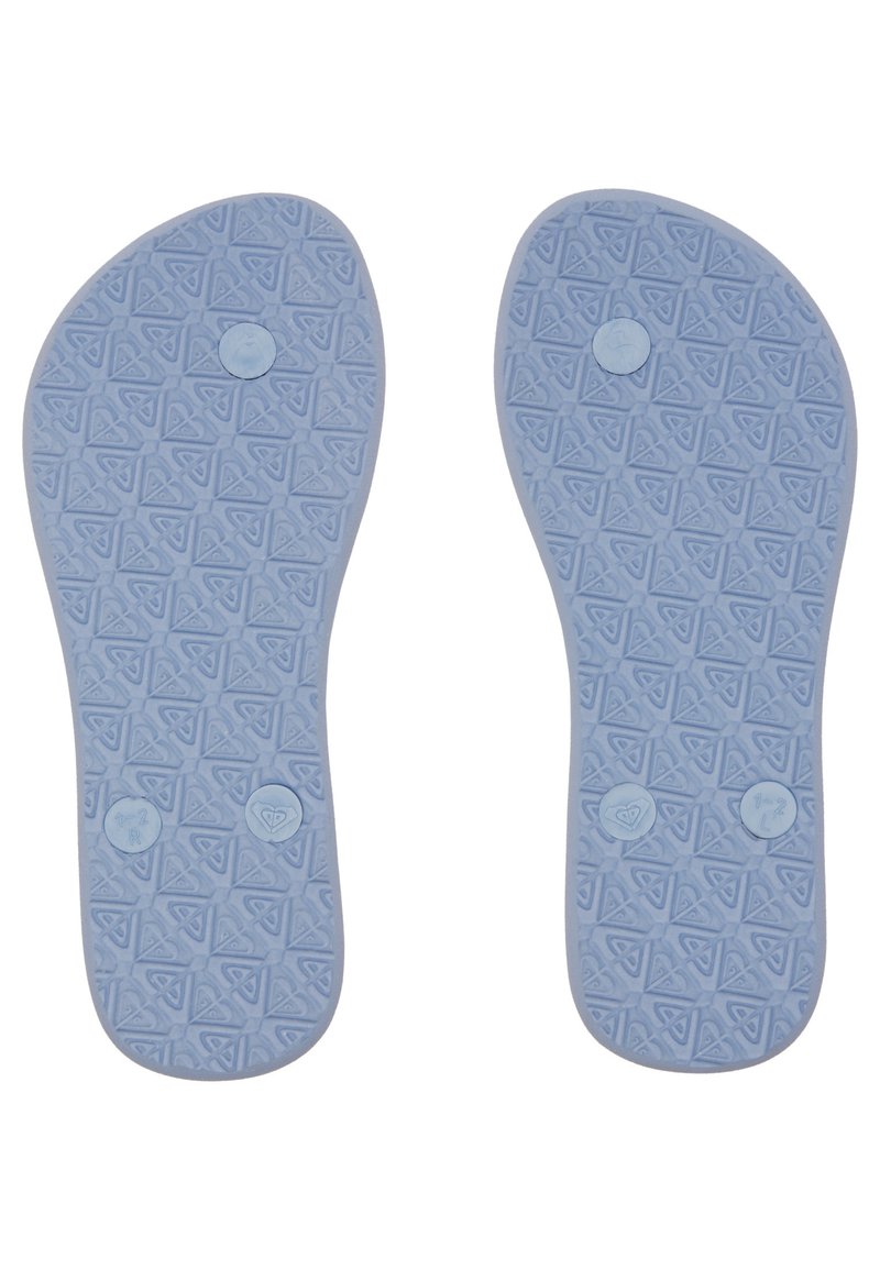 Chancletas Roxy Viva Stamp Para Mujer - Azul Marino | Suela De Goma Y Diseño Ecológico