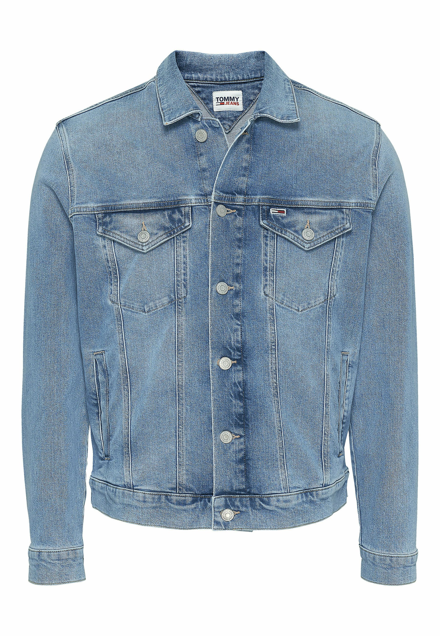 Tommy Jeans Giacca di jeans - denim light/carta da zucchero - Zalando