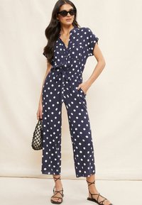Friends Like These WITH TIE BELT - REGULAR FIT - Overal - navy blue
