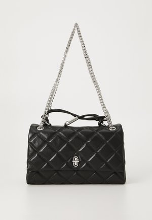 MARC JACOBS THE DUAL CHAIN SHOULDER - Olkalaukku - black