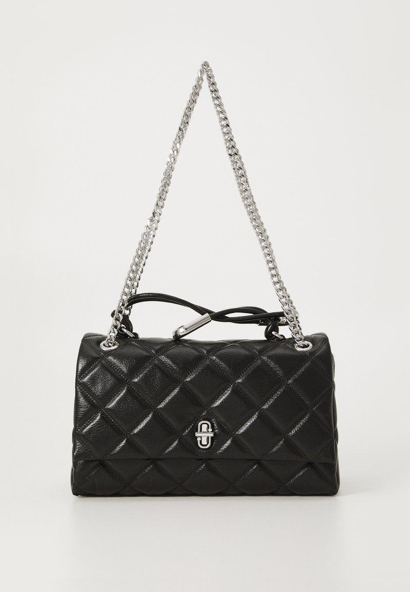 MARC JACOBS THE DUAL CHAIN SHOULDER - Cross body bag - black