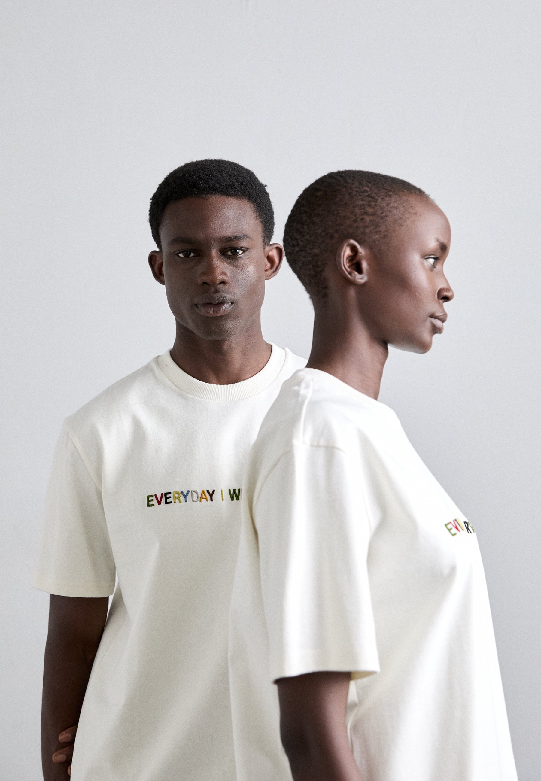 Sunnei CLASSIC UNISEX - Print T-shirt - off white/off-white