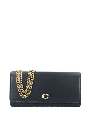 COACH EVIE LONG WALLET WITH CHAIN - Ülerinna-kott - b black