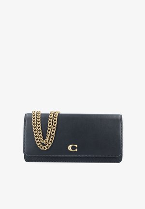 COACH EVIE LONG WALLET WITH CHAIN - Soma ar siksnu pāri ķermenim - b black
