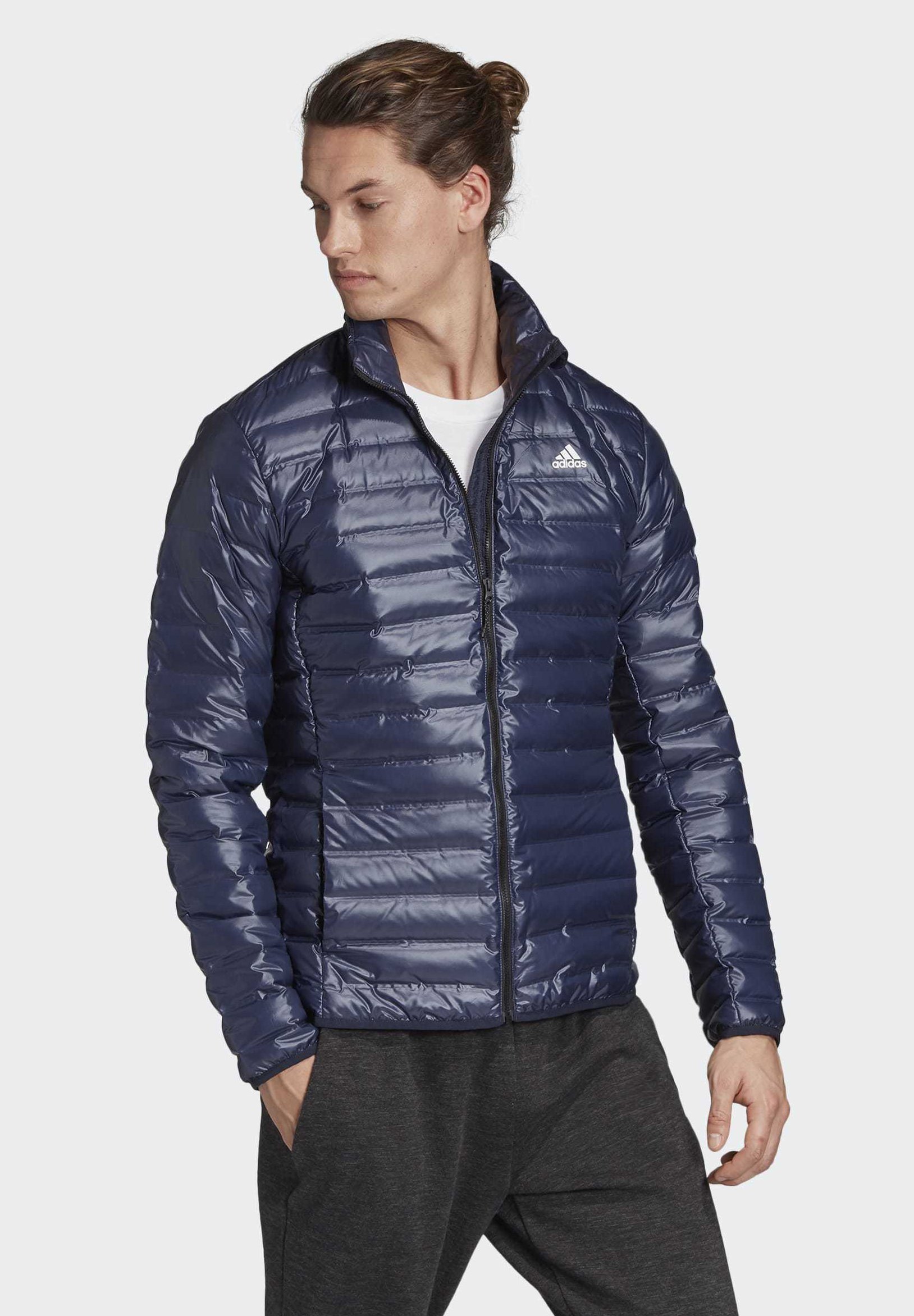 adidas Performance VARILITE DOWN JACKET Dunjacka blue adidas Performance VARILITE DOWN JACKET Dunjacka blue