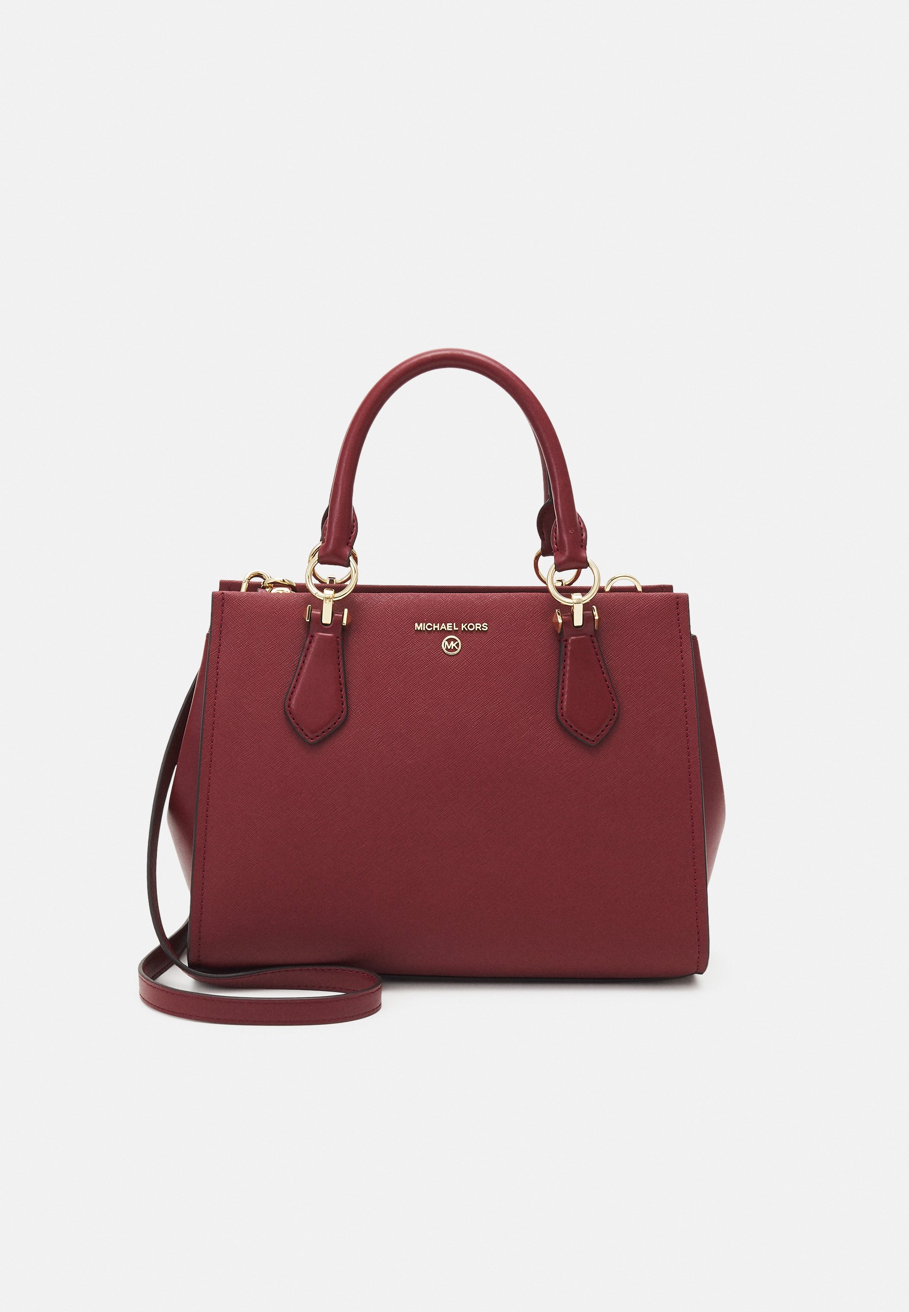 MICHAEL Michael Kors MARILYN SATCHEL Bolso mano - bordeaux/burdeos - Zalando.es