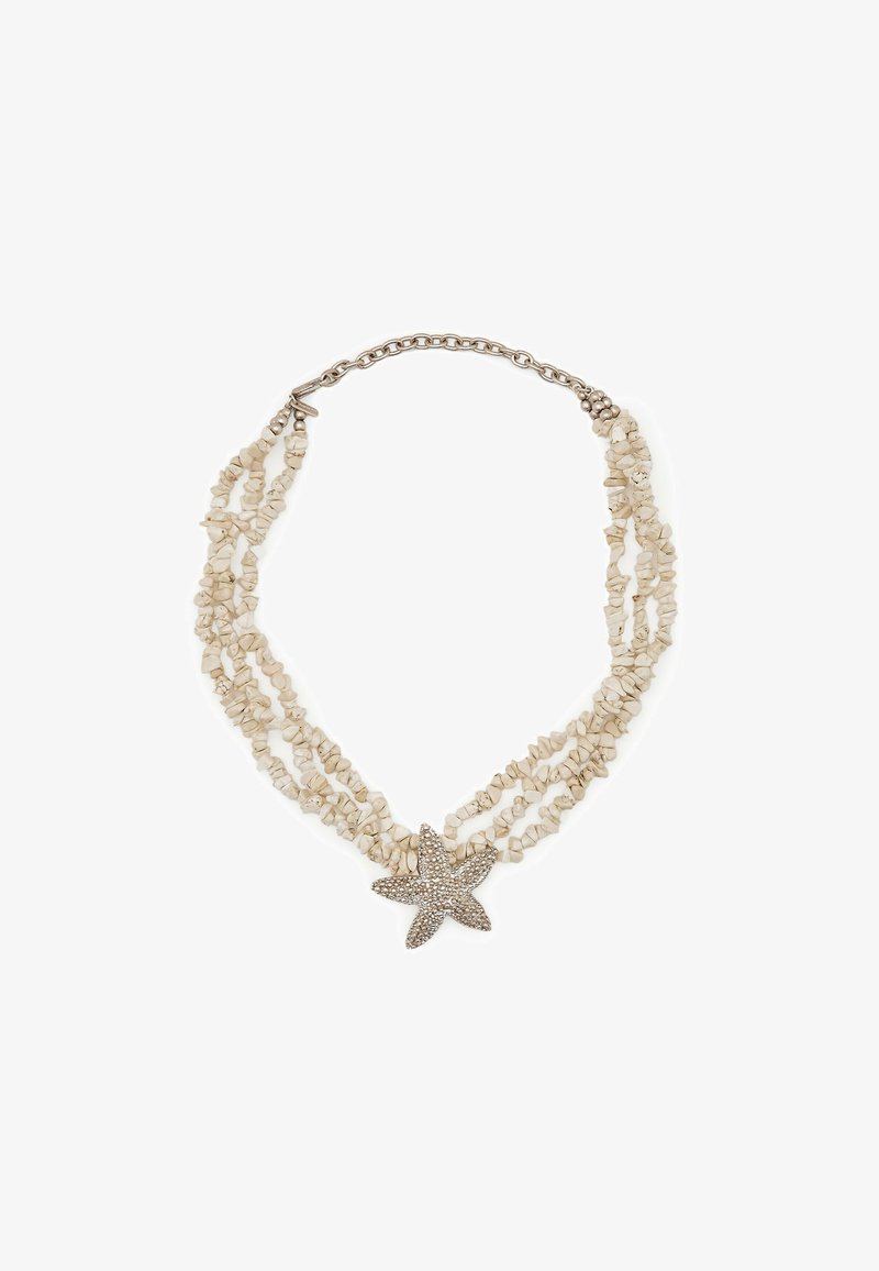 Massimo Dutti STAR - Collana - rose gold coloured