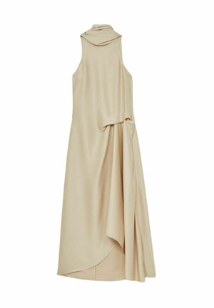 Reiss REGULAR FIT - MICHELLE TUCK-DETAIL MIDI - Festklänning - champagne neutral