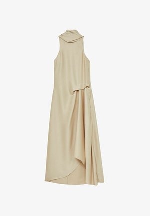 Reiss REGULAR FIT - MICHELLE TUCK-DETAIL MIDI - Galajurk - champagne neutral