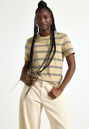 LINDEX  - T-shirts print - light dusty khaki