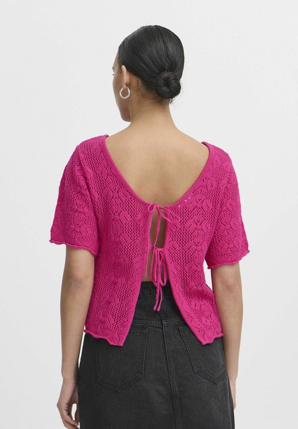 IHARTIES - Cardigan - bright rose2