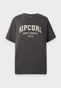 VARSITY SPORTS HERITAGE TEE - Majica kratkih rukava s printom - washed black