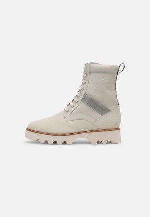 Bottines à lacets - off-white