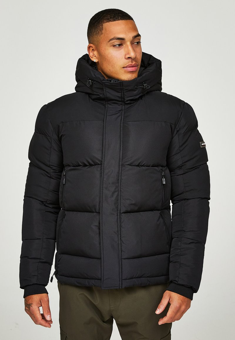 Kings Will Dream PEYTON SHORT PUFFER JACKET Winter jacket jet black