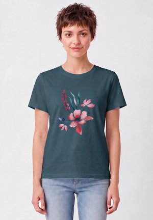 watapparel, BLUME IN WASSERFARBE 01 - T-shirt print - stargazer