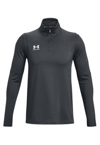 Under Armour - CHALLENGER MIDLAYER - Langærmet T-shirt - castlerock white Miniaturebillede 1