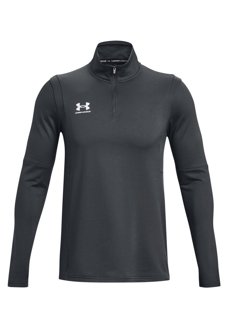 Under Armour - CHALLENGER MIDLAYER - Maglietta a manica lunga - castlerock white, Ingrandire