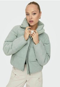 ONLY ONLNEWDOLLY PUFFER   - Winterjas - hellgrün