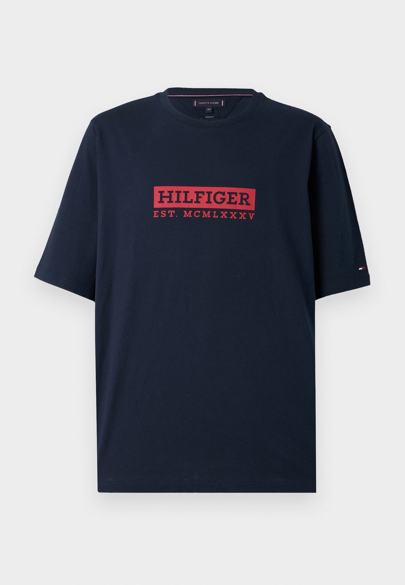 Tommy Hilfiger - COLOUR TO COLOR GRAPHIC TEE - Print T-shirt - desert sky, Enlarge