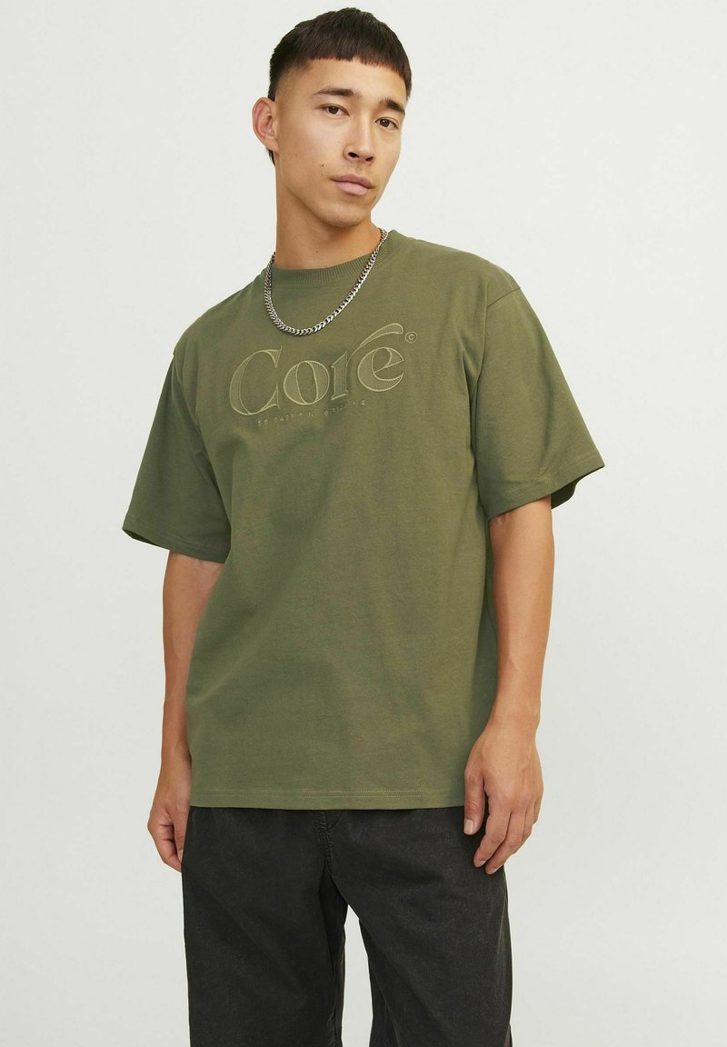 Jack & Jones Apdrukāts T-krekls - cypress