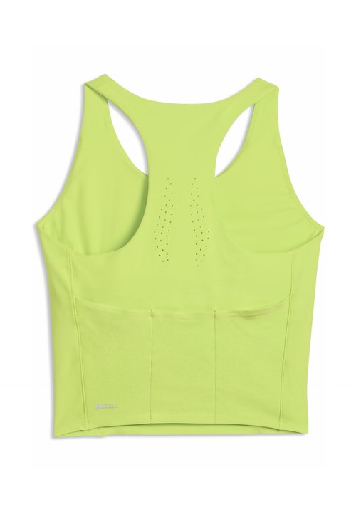 PUMA W LIGHTSPEED CROP TOP - Top - sunny lime — photo 5