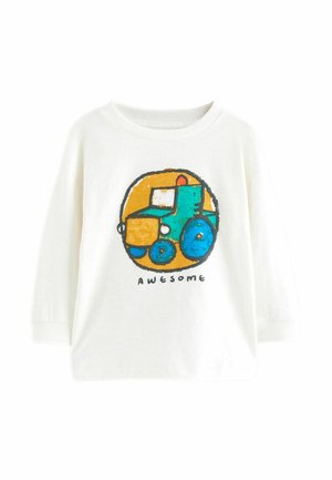 REGULAR FIT  - Ilgarankovis viršutinės dalies drabužis - white tractor