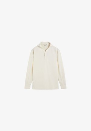 Scalpers, SCALPERS ICON LS POLO - Maglietta a manica lunga - cream